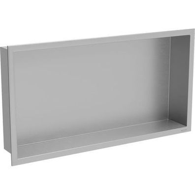 Mexen X-Wall-R Einbauregal mit Flansch 60 x 30 cm, inox - 1910603010