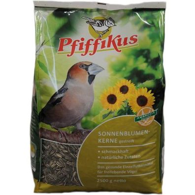 Pfiffikus Vogelfutter Wildvogelfutter Sonnenblumenkerne gestreift