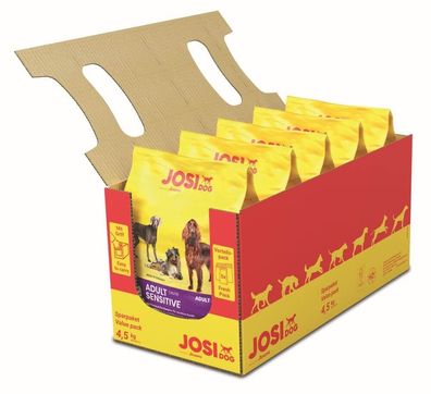 Josera JosiDog Hunde Trockenfutter Adult Sensitive Sparpaket 5x900g