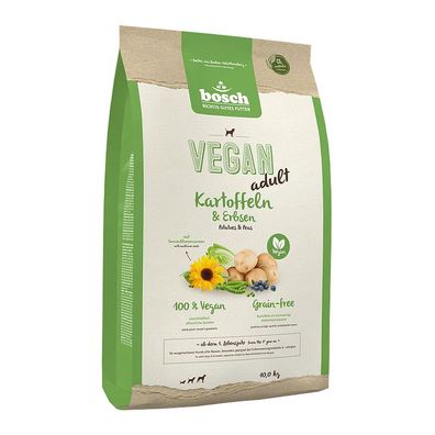 Bosch veganes Hundefutter Trockenfutter Adult Kartoffel + Erbsen 10kg