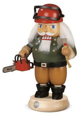 Nutcracker Nussknacker Waldarbeiter mit Motorsäge (BxH):14x23cm NEU Weihnachten