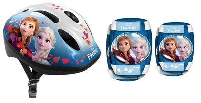 Schlittschuhschutz-Set Frozen 2 Mädchen Blau 5-Teilig