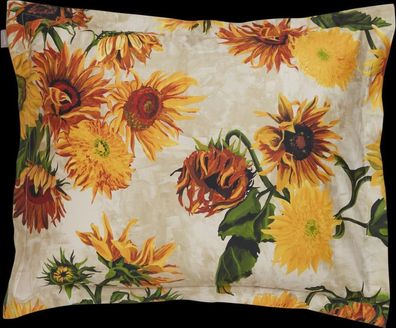 GANT Sunflower Print Satin-Bezüge einzeln