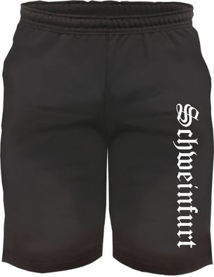 Schweinfurt Sweatshorts - Altdeutsch bedruckt - Kurze Hose Shorts