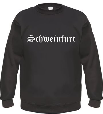 Schweinfurt Sweatshirt - Altdeutsch - bedruckt - Pullover