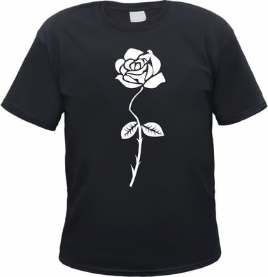 Rose Herren T-Shirt - Aufdruck s/ w Varianten - Tee Shirt