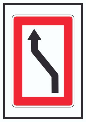 Wechsel auf die Fahrwasserseite Backbordseite Symbol