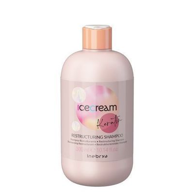 Inebrya Ice Cream Keratin Haarshampoo, 300ml