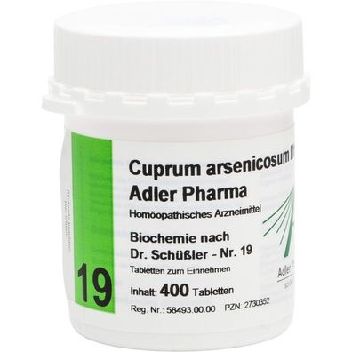 Biochemie Adler 19 Cuprum Arsenicosum D12 Adler Ph