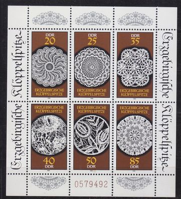 Germany DDR [1988] MiNr 3215-20 KB ( * */mnh )