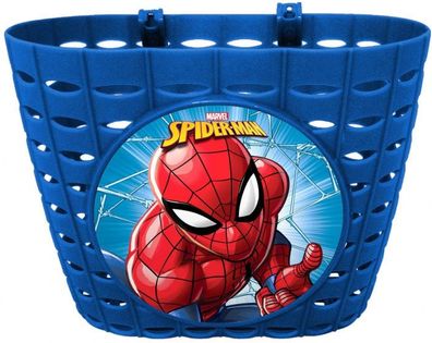 Fahrradkorb Spider-Man Jungen 12 X 20 Cm Blau