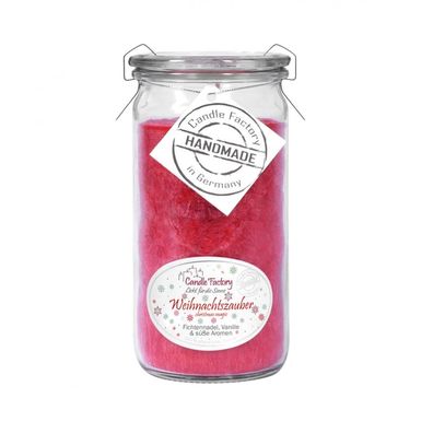 Candle Factory Mini Jumbo Weihnachtszauber Duftkerze Dekokerze 307146