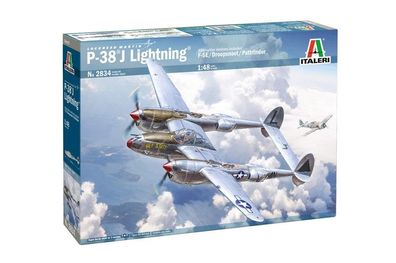 Italeri P-38J E.T.O. Lightning 510002834 Maßstab 1:48 Bausatz 2834 Bausatz