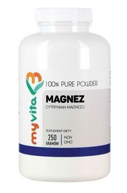 MyVita Magnesiumcitrat 250g - Langfristige Energie