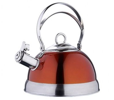 Wasserkessel Teekessel Inhalt ca. 2,6l orange