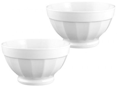 Porzellan Müslischale Suppenschale Suppentasse Napoli 14cm -2er Set