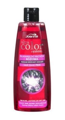 Joanna Ultra Color System Haarspülung, Rosé 150 ml - Luxuriöse Farbgebung