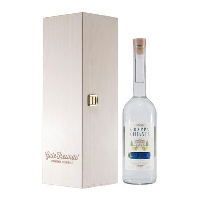 Villa Mazzolini Grappa Chianti mit Geschenk-HK