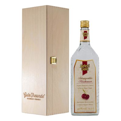 Select Gold Schwarzwälder Kirschwasser mit Geschenk-HK