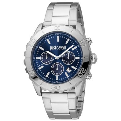 Just Cavalli Uhr JC1G214M0065 Herren Armbanduhr Silber