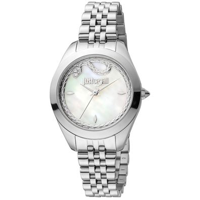 Just Cavalli Uhr JC1L210M0245 Damen Armbanduhr Silber