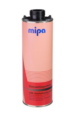 Mipa Steinschlagschutz UBS schwarz 1 Liter, berlackierbar, Spritzware, Autolack