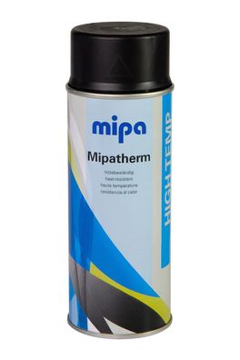 Mipa Mipatherm hitzebeständiger Speziallack bis 800ßÂ°C Schwarz 400 ml Autolack