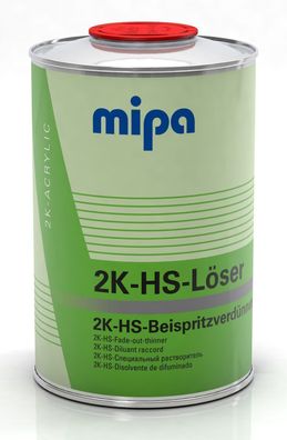 Mipa 2K-HS-Löser Beispritzverdnnung Beilackierung Autolack Verdnner 1 Liter