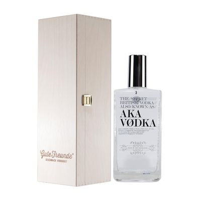 AKA The Secret British Vodka mit Geschenk-HK