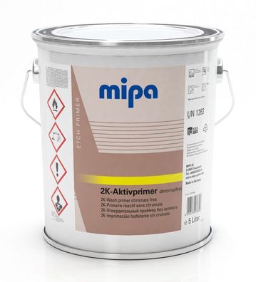 Mipa Aktivprimer,2K-Waschprimer, chromatfrei, Haftgrundierung,5L