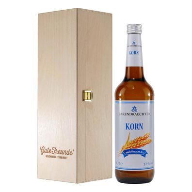 Darendrächter Korn mit Geschenk-Holzkiste