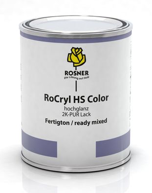 RoCryl HS Color Fertigtöne hochglänzend/ RAL 9016,1L, Acryllack, pigmentiert, Lack