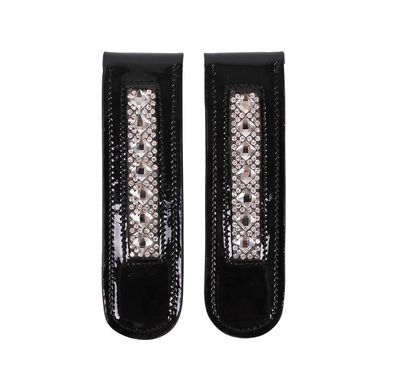 Stiefel-Clip Shakira mit Strass-Steinen, Schwarz/Silber