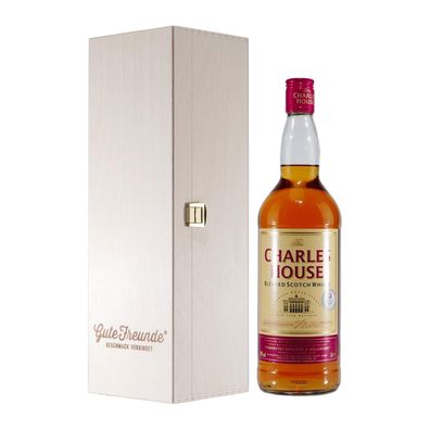 Charles House Blended Scotch Whisky mit Geschenk-HK