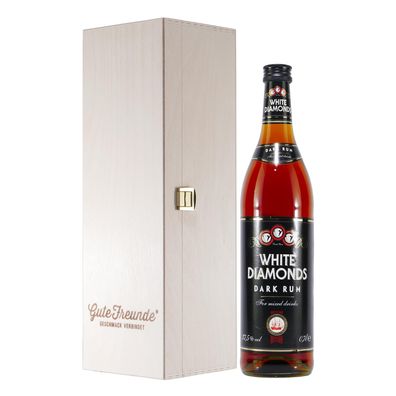 WHITE Diamonds DARK RUM mit HK