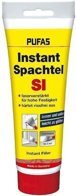 PUFAS Instant-Spachtel f. innen + außen Wandspachtel Spachtelmasse 400g Tube