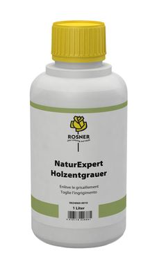 NaturExpert Holzentgrauer 1 L, Holz, Reinigung, Wasserflecken, Alkoholflecken