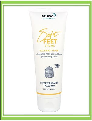 Gehwol Fusskraft Soft Feet Milch & Honig Fußcreme 125ml |€68, -/ L