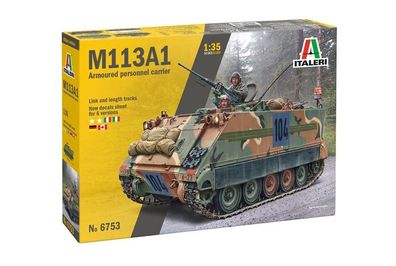 Italeri M-113 APC Panzer 510006753 Maßstab 1:35 Nr. 6753 Bausatz