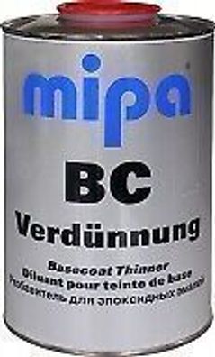 Mipa Basislack-Verdnnung, BC Verdnnung, Autolack 0,5 Liter