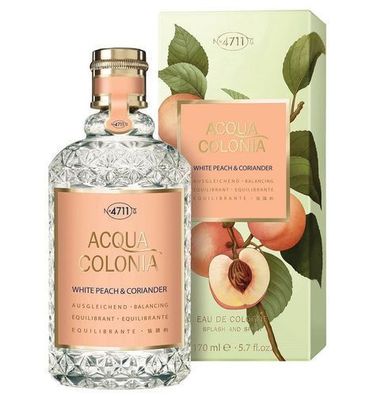 4711 Acqua Colonia Weiße Pfirsich & Koriander Kölnisch Wasser, 170ml