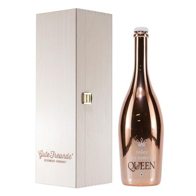 today my name is Queen (0,75L) mit Geschenk-HK