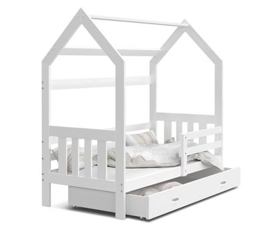 Kinderbett mit Rahmen Montale Einzelbett mit Schublade 160x80 190x80