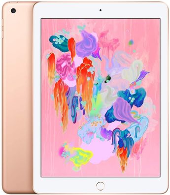 Apple iPad 6. Generation (2018) 32GB Wi-Fi Gold - Sehr Guter Zustand ohne Vertrag