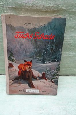 Otto Boris Fuchs Schade Kleins Juro 1953 HC Halbleinen Farbkopfschnitt gelb