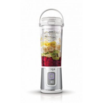 Ninja Blast Kabelloser Mixer Tragbarer Smoothie Maker mit Becher 532 ml - Weiß BC151