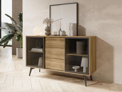 Kommode Eletmo KSZ144 mit Schubladen Kombikommode Modern Wohnzimmer Kollektion M24