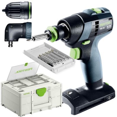 Festool Akku-Bohrschrauber TXS18 Basic-Set Systainer