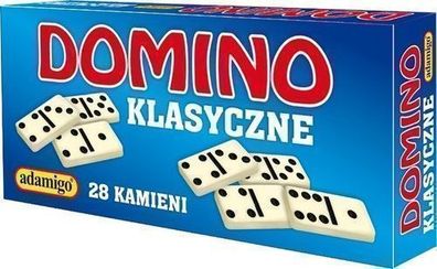 Klassisches Domino-Spiel Adamigo 28 Steine