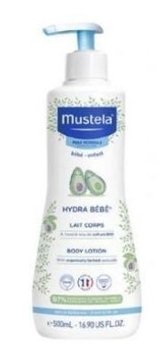 Mustela Hydra Bebe Feuchtigkeitslotion 500ml - für zarte Babyhaut